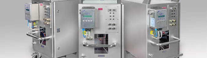 Mobile spectrometer for hazardous areas